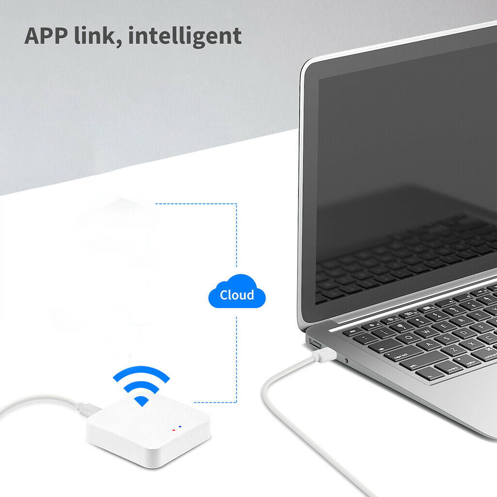 Mini Hub Gateway Wireless Smart Home Bridge APP / Voice Remote Control