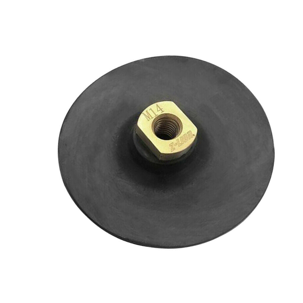 Rubber Back Holder / Soft Polishing pad for Diamond Polishing Pads 3inch M14