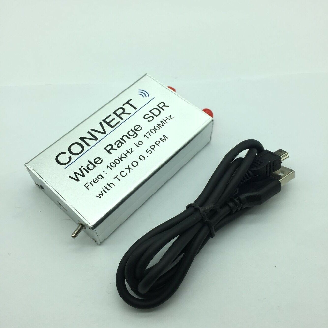 USB RTL SDR Receiver 100KHz-1.7GHz full Band UV HF RTL-SDR RTL2832U+R820T2
