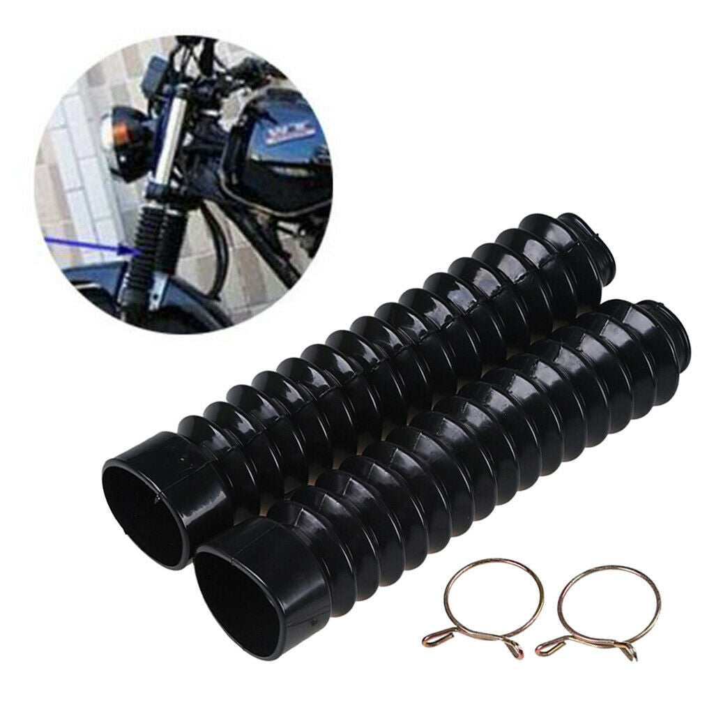 210mm Length Black Rubber Length Motorcycle  Shock Absorber