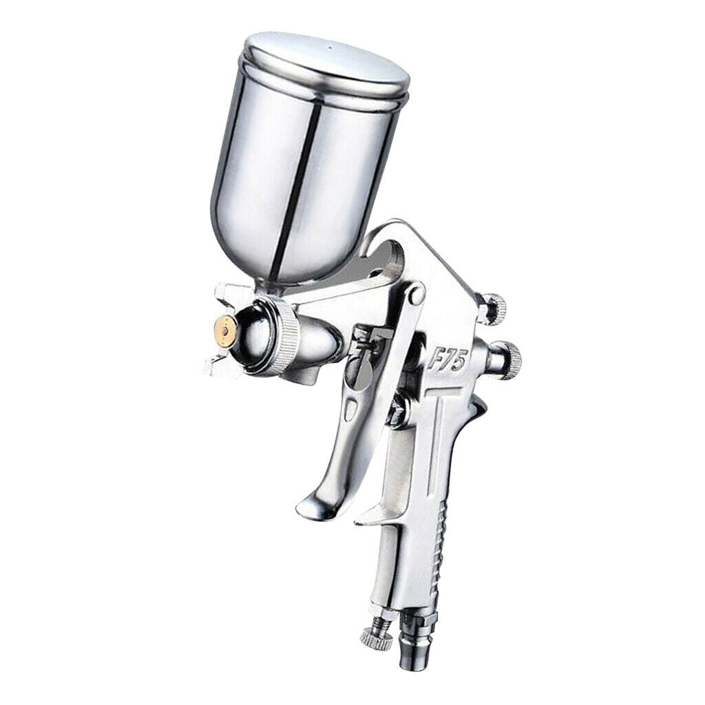 Spray Gun F-75 Professional Car Paint Gun Adjustable 1.5mm Nozzle 400mL Pot
