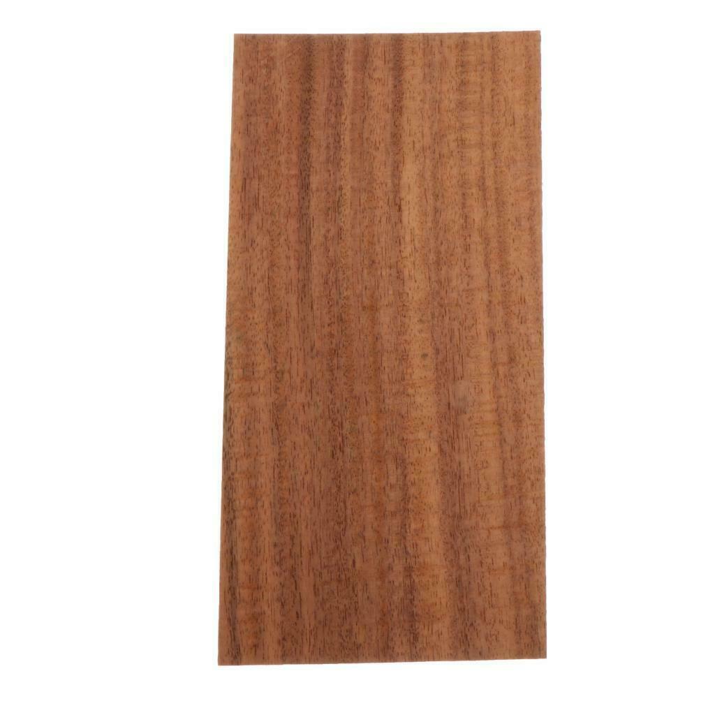 5pcs Classic Guitar Wood Head Veneer Shell Sheet for Decor Parts Acacia