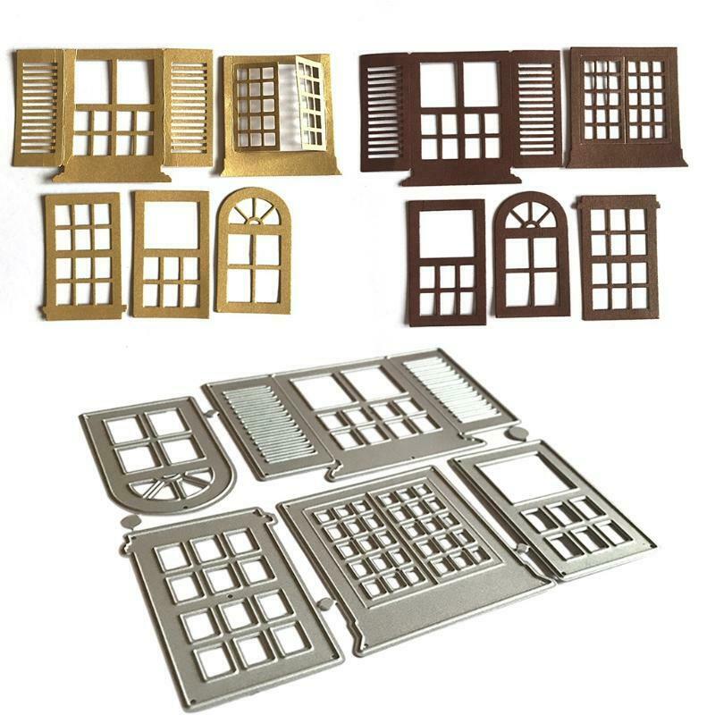 Multi-Window Style Carbon Steel Cutting Dies DIY Scrapbooking Photo Album Cards