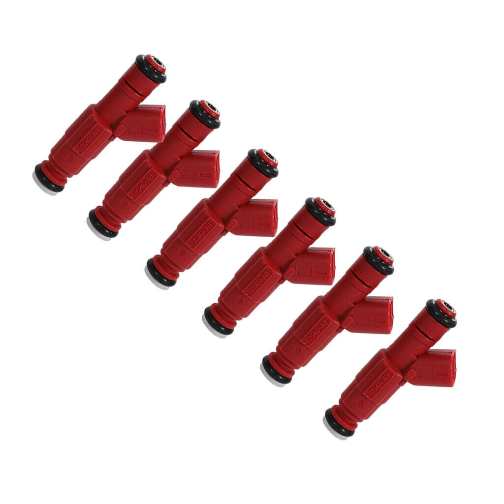 6 Pieces Fuel Injectors Replacement Professional 0280156161 Fit for RAM 1500