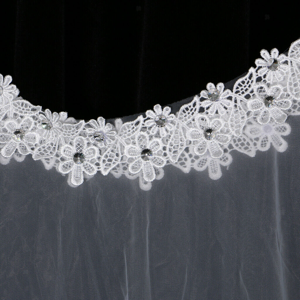 Bridal Lace Flower Edge Shawl Wedding Shrug Wrap Cape Wedding Accessory