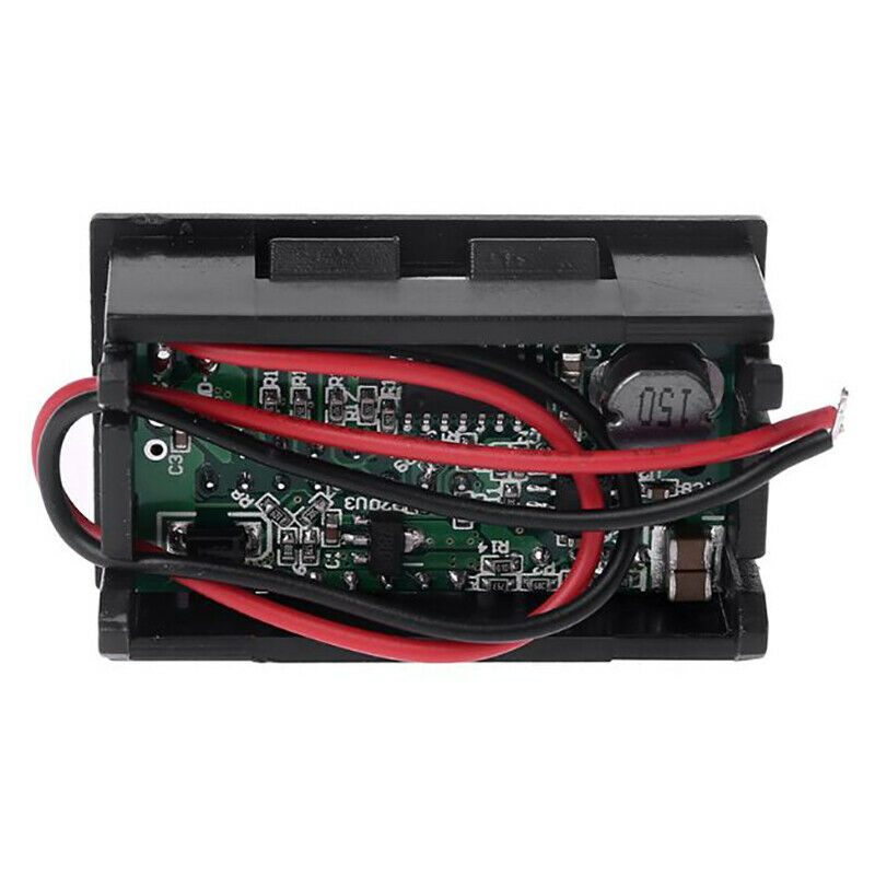 12V Digital Voltmeter Voltage Battery Panel Meter for Car Motorcycle USB 5V 2AO6