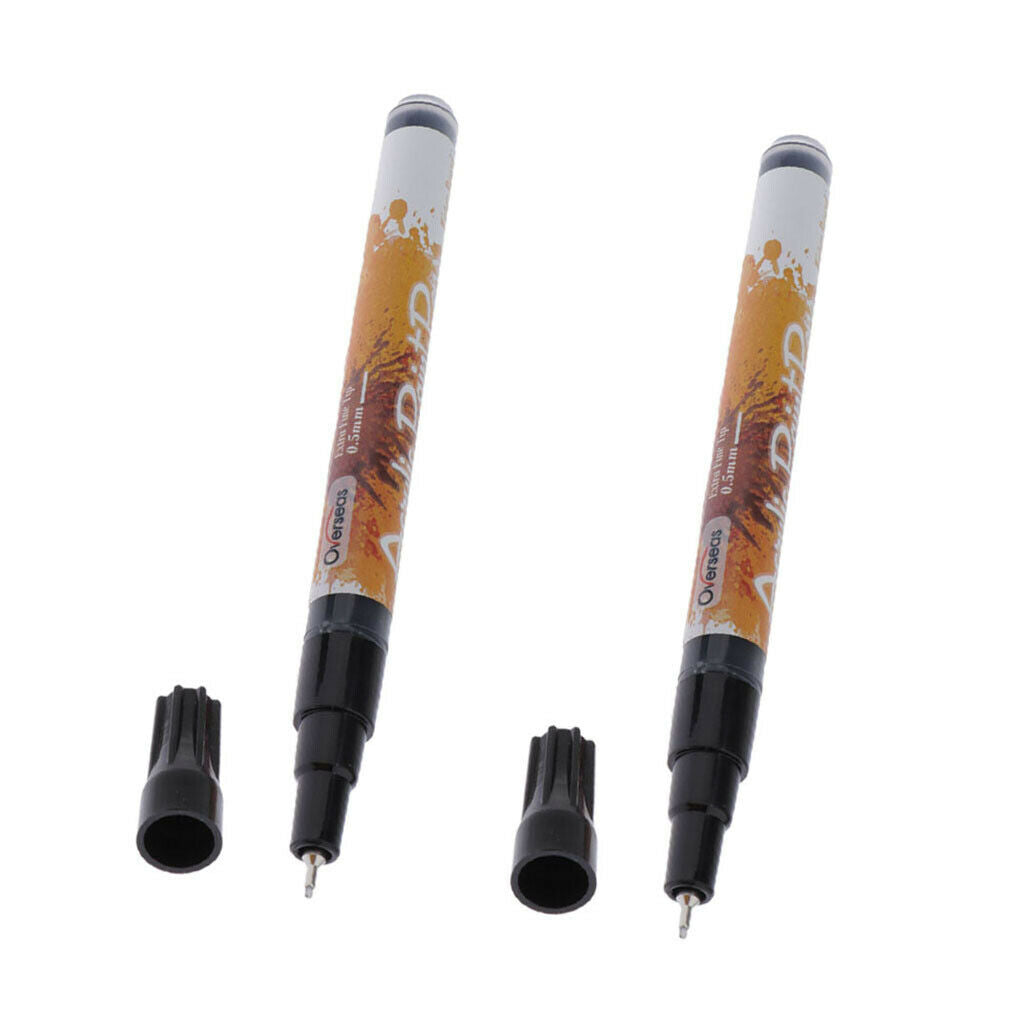 2Set Marker Waterproof Paint Pen Drawing Stationery for Scrapbooking Album