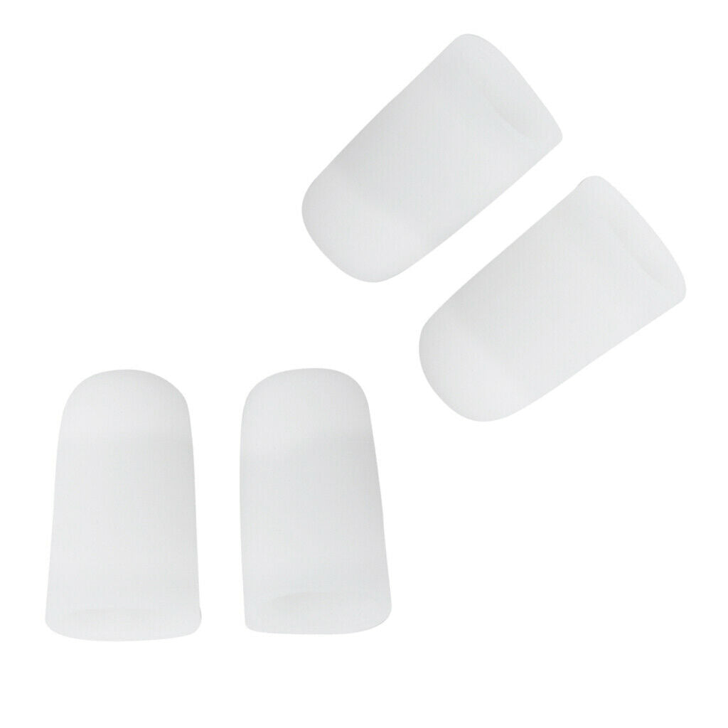 Unisex Toe Caps Protectors Pads Covers for Corns Calluses Blisters S/L