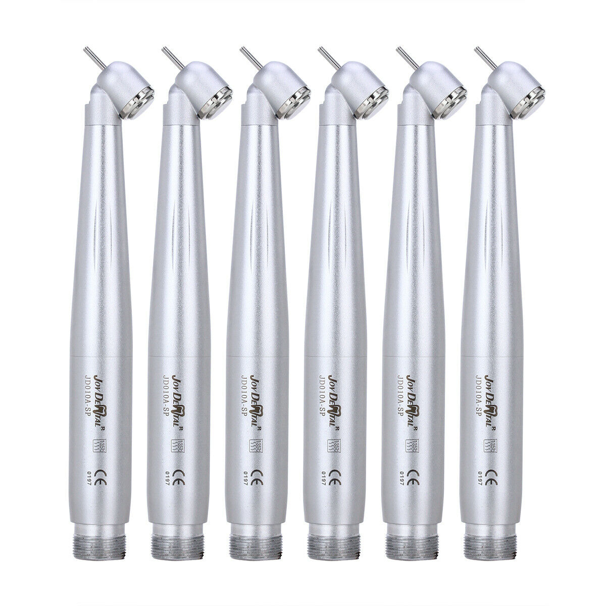 5X NSK Style Dental 45° E-Generator LED Push Button High Speed Handpiece 2 Holes