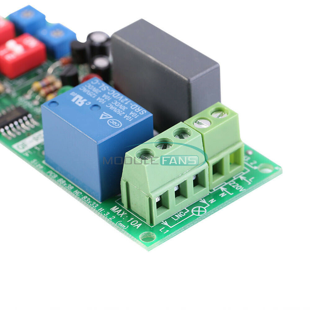 AC110V 120V 220V 230V Cycle Delay Timing Timer Relay Switch Turn ON/OFF Module
