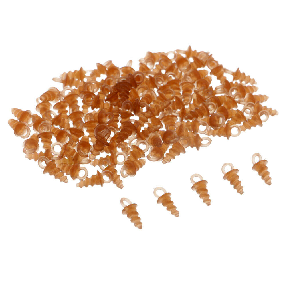 Plastic Bait Screws Carp Fishing Tackle 100pcs Per Pack Length 10mm/0.4inch