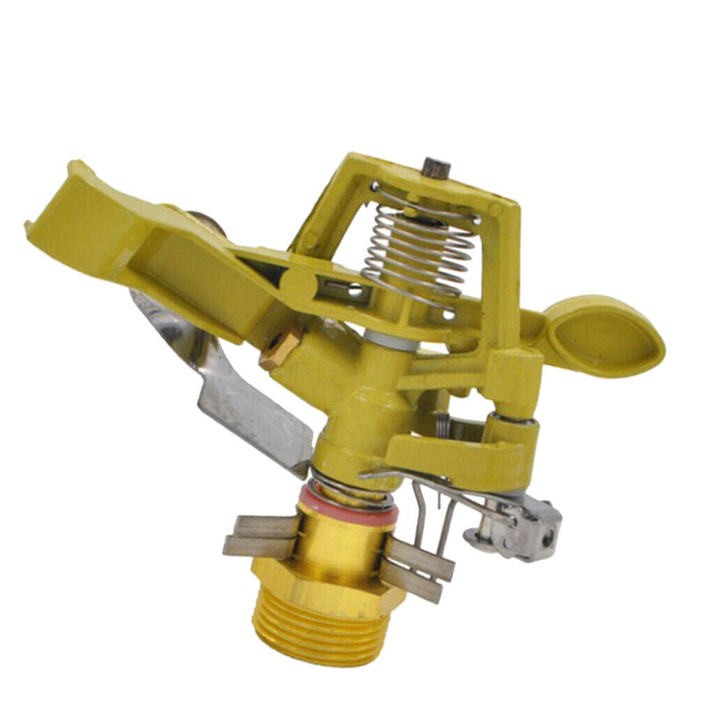 Alloy Rotary Water Irrigation Sprinkler Sprayer Adjustable 0-360 degree DN20