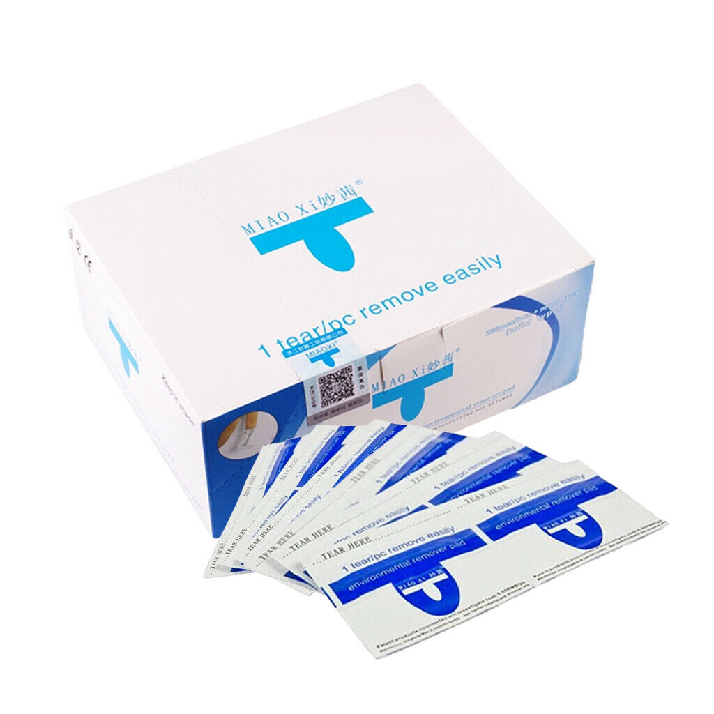 Professional UV Gel Polish Remover Pads  Wraps, 200Pcs