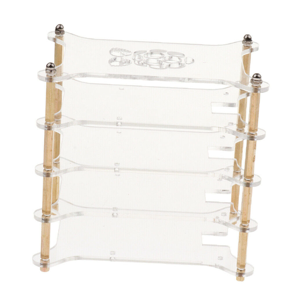 4-layers Acrylic Cluster Case Fit for Raspberry Pi 4B / 3B+ / 3B / 2B / B+