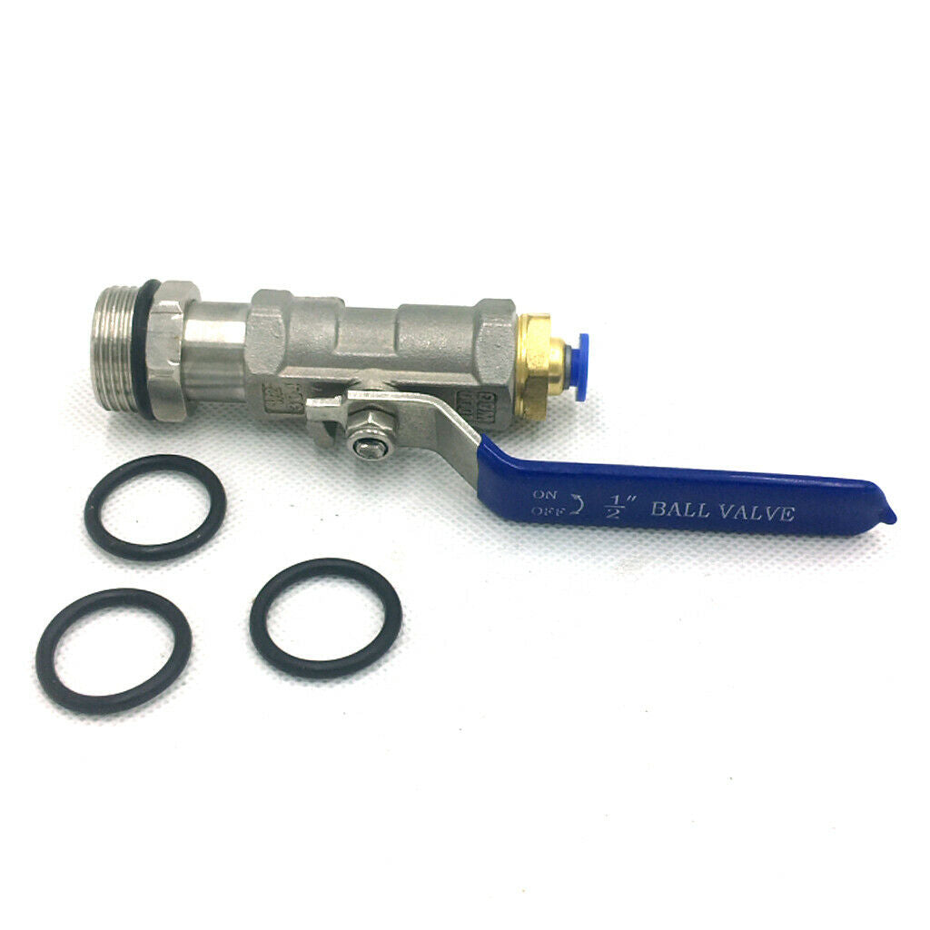 200L Iron Barrel Inflation Pressure Valve Stainless Steel One-piece Valve