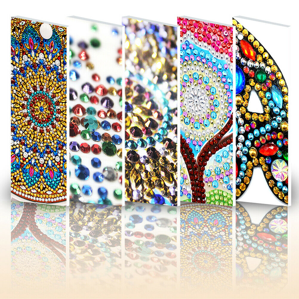 5D DIY Special Shape Diamond Painting Cross Stitch Mandala LED Night Light @