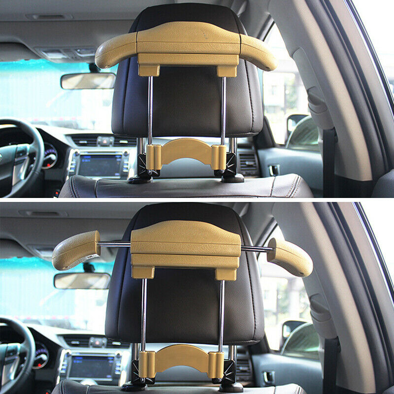 Car Seat Headrest Jacket Coat Suit Clothes Hanger Holder Autos Clothing Storage
