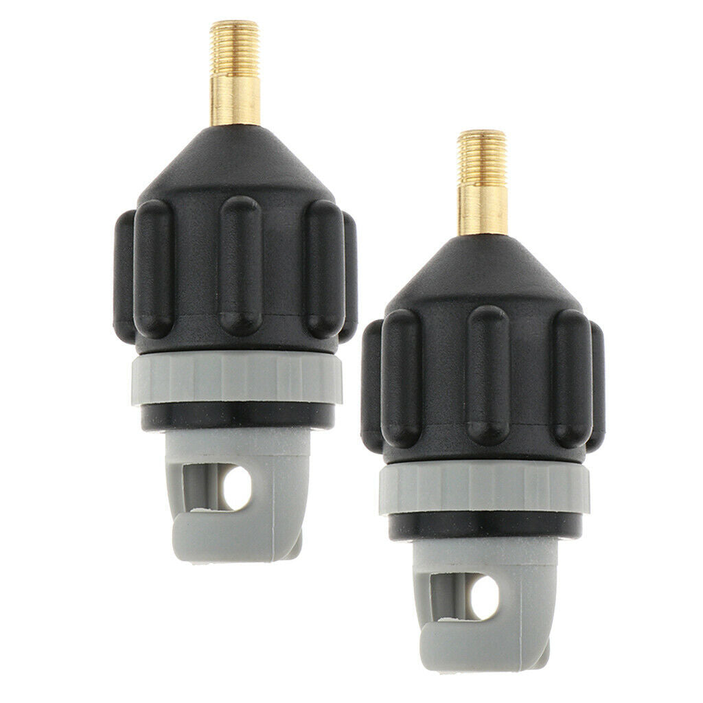 2 pieces inflatable boat pump valve adapter paddle board kayak adapter