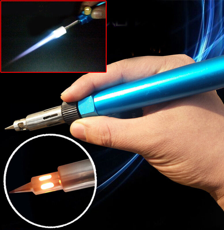 1PCS 3 IN 1 Pen Flame Torch Tools Aerated Flame Butane Gas Soldering Iron