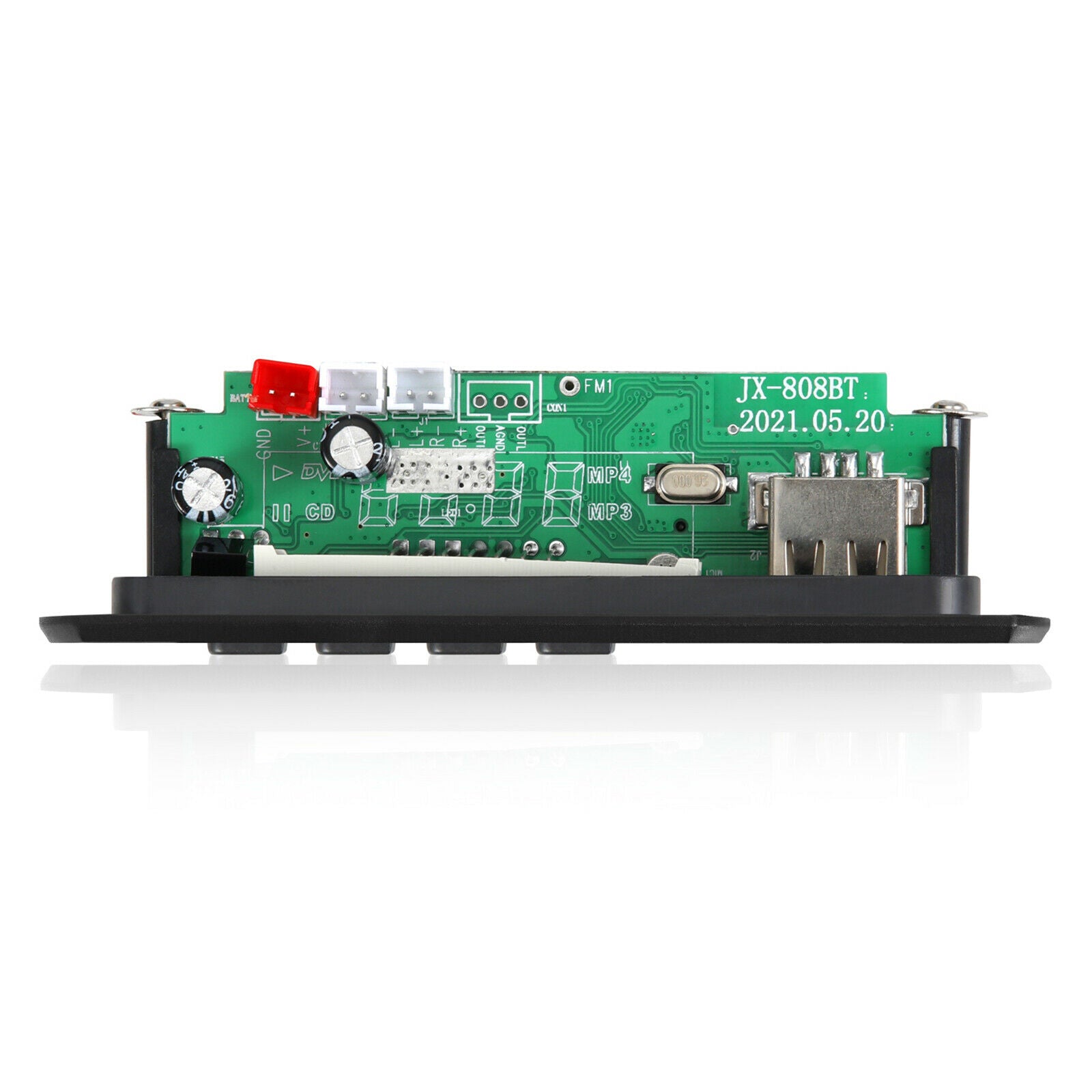 Bluetooth MP3 Player Decoding Board Module Amplifier Audio Support FM TF USB