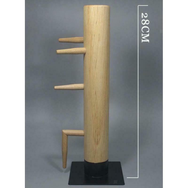 Simulation 1/6 Scale Wooden Kung Fu Pile Chinese Kung Fu Scene Need to Assemble