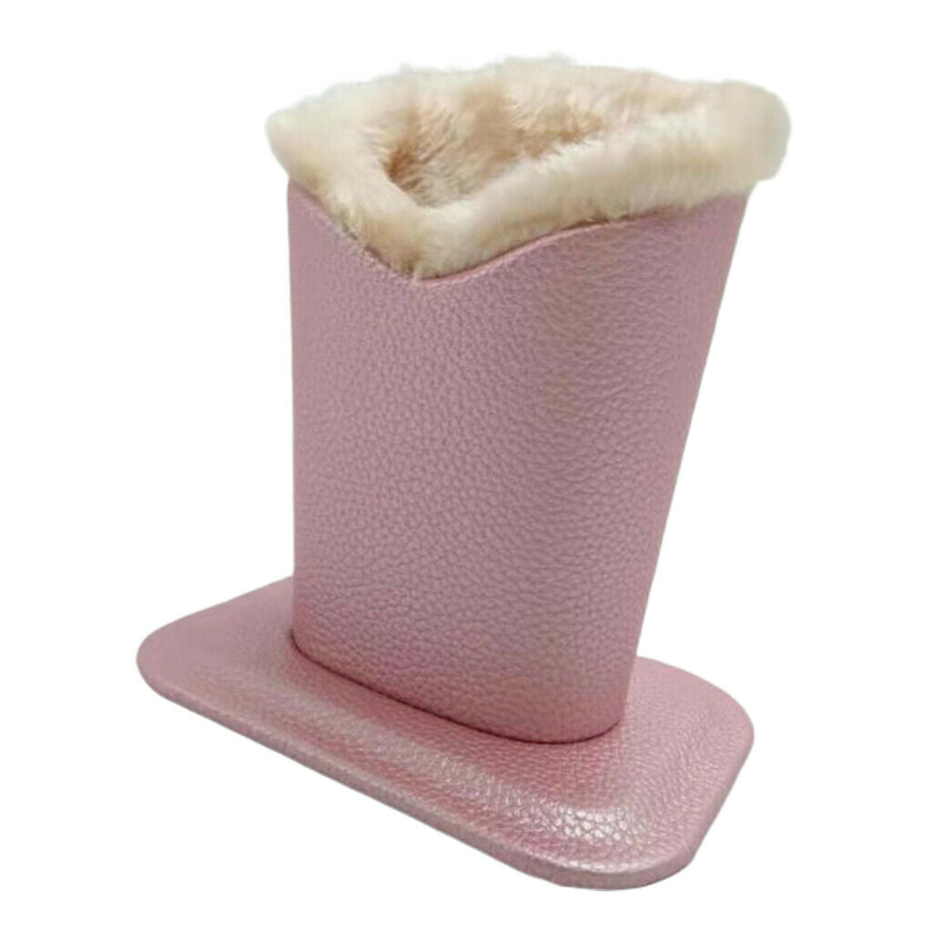 Pack of 2 Anti-Scratch Plush Lined Eyeglasses Holder Glasses Stand Case Desk