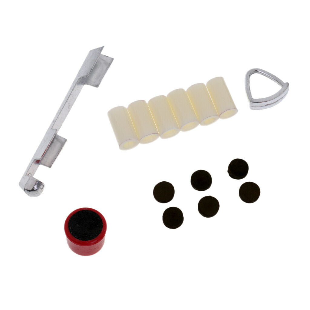Set of Snooker Cue Repair Kit Billiard Cue Repair Billiard Snooker Accessory