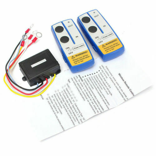 Sans Fil Treuil Ã‰lectrique 12V Dc TÃ©lÃ©commande CombinÃ© pour Camion Atv S220