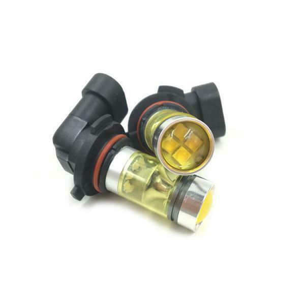 2pcs 9006 HB4 High Power Yellow 100W LED