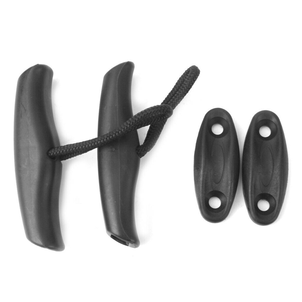1PC HANDLES + 2PCS Universal Hull Drain Plug Replacements for Kayak Canoes Boat