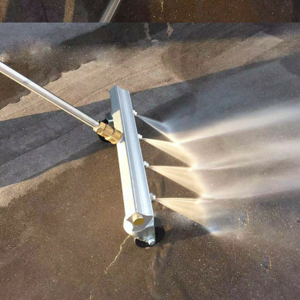 Universal pressure washer spray nozzle pressure washer for sidewalks
