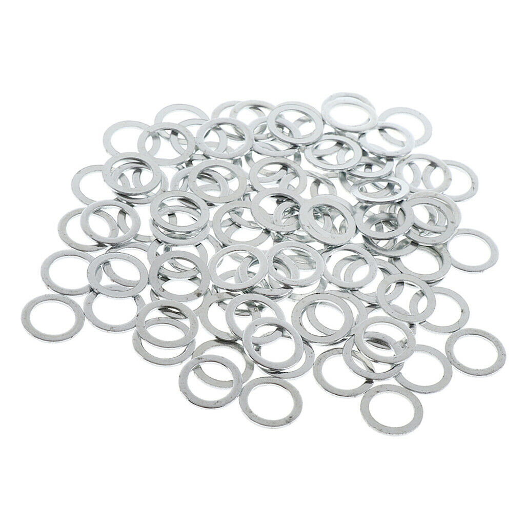 100 Pack Standard Truck Axle Speed Washers Rings Longboard Accessories Kit