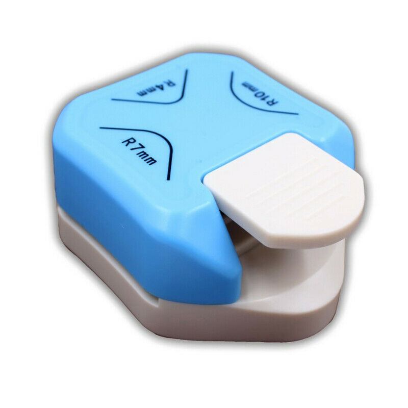 3 In1 Mini Corner Trimmer Durable Rounder Punch R4/R7/R10mm Round Paper CuttFCA