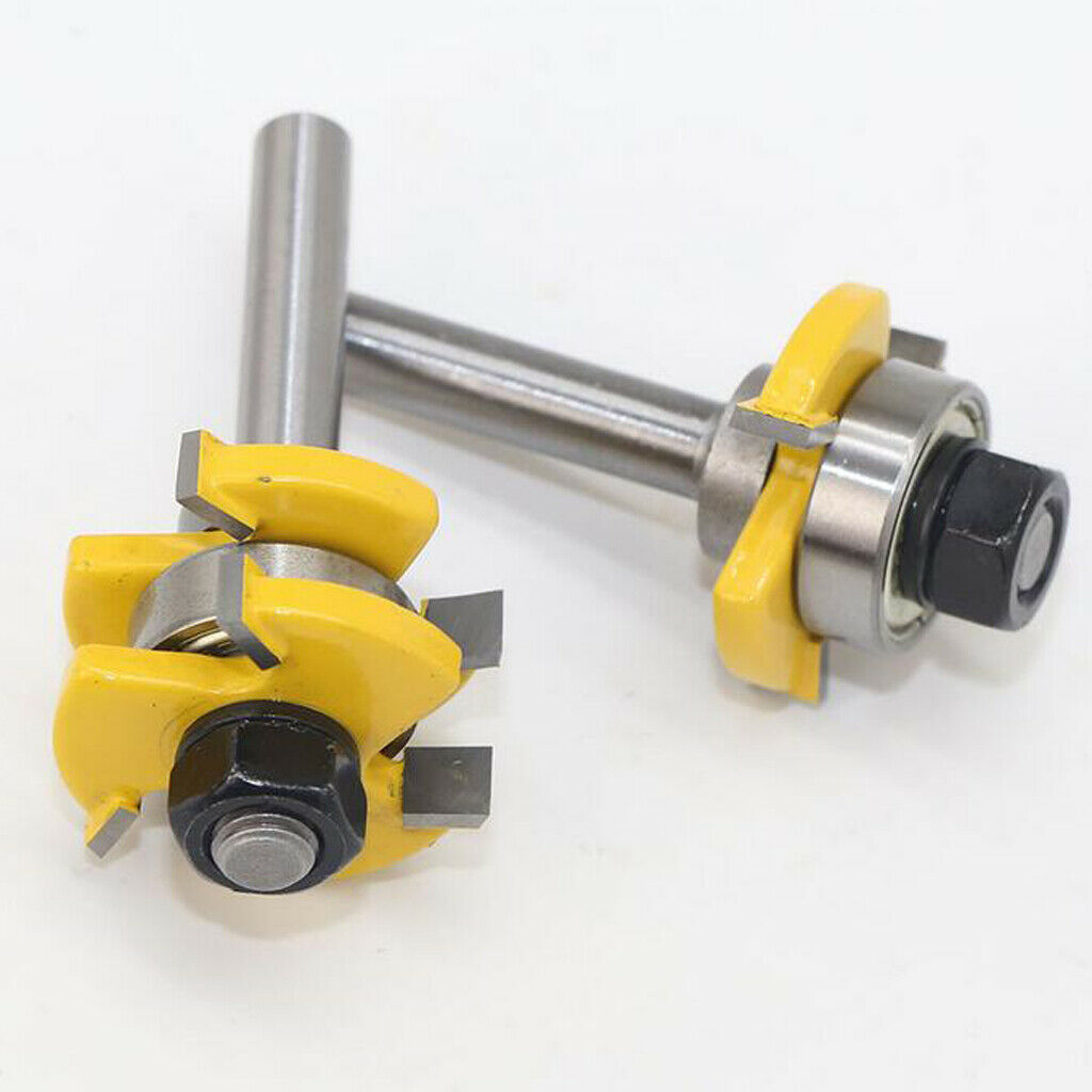 3/4inch 2 Bit Tongue and Groove Router Bit - 5/16 Shank