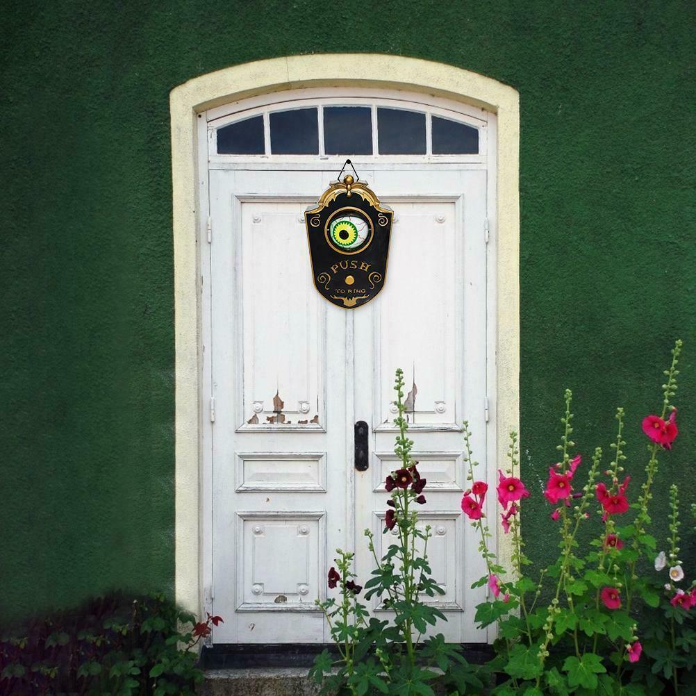 Halloween Doorbell Haunted Doorbell Animated Eyeball Halloween Haunted HouseProp