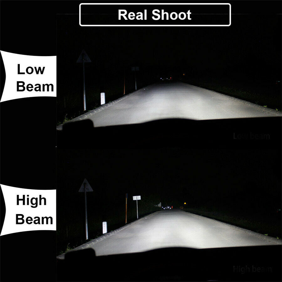 2x 24W/3600LM H4/9003/HB2  Car LED Headlight 360Â° Lighting Angle Hi-Lo Beam