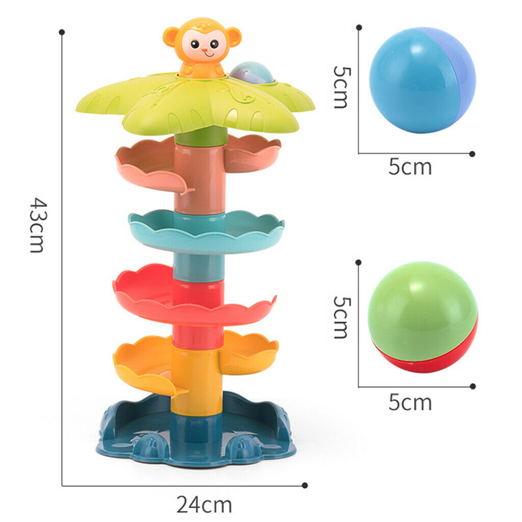 Plastic 6-tier Baby Educational Toys for Kids Cultivate Kids' Motor Skill