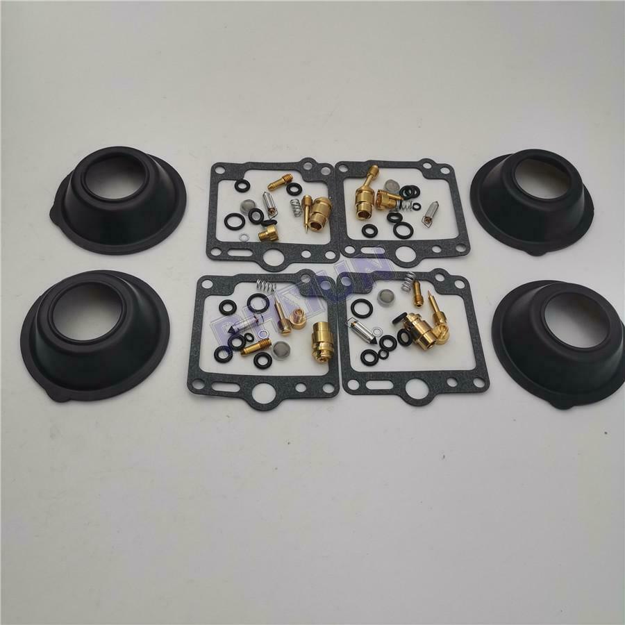Carburetor Repair Kit + Diaphragm Vacuum For YAMAHA XJ700X/XS/XSC/XN/XNC 1985-86