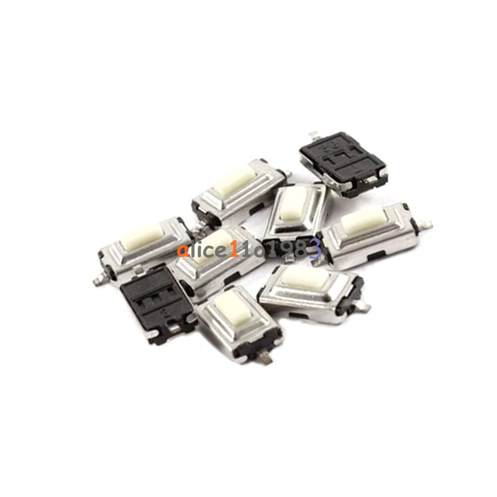 50PCS 3X6X2.5mm Tactile Push Button Switch Tact Switch Micro Switch 2-Pin SMD