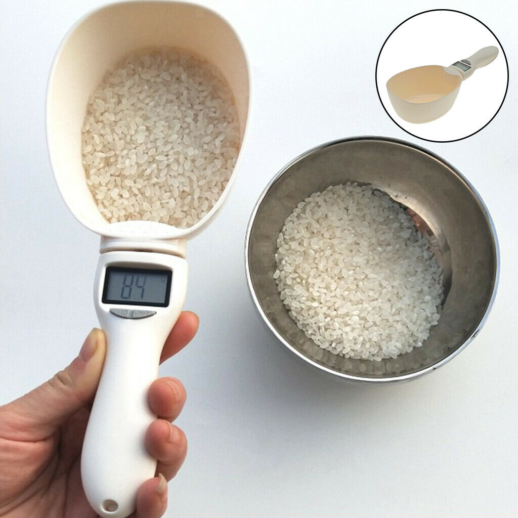 Precise Cat Pet Food Spoon Scale Measuring Cup Kitchen Weighting Spoon 250ml