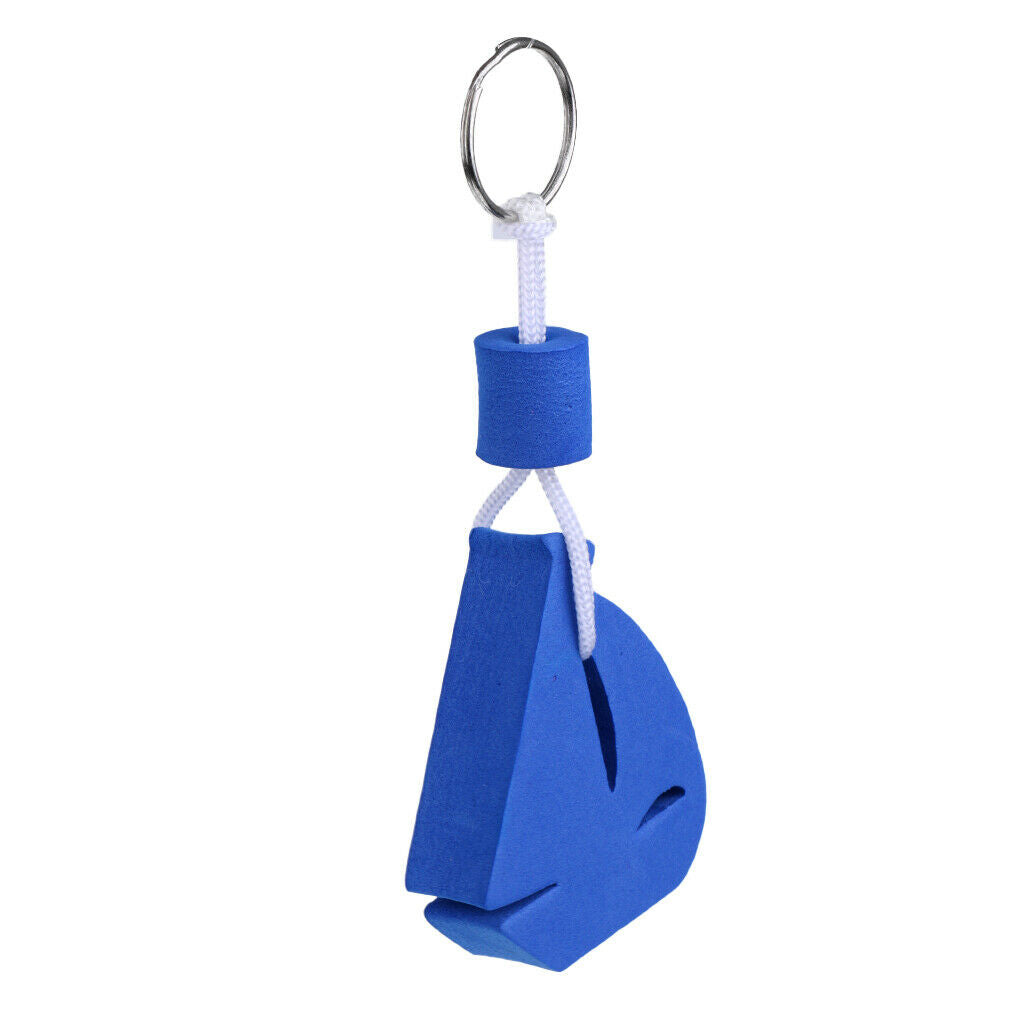 4Pcs Novelty Foam Floating Keychains Keyring Key Ring Surfing Sailing Floats