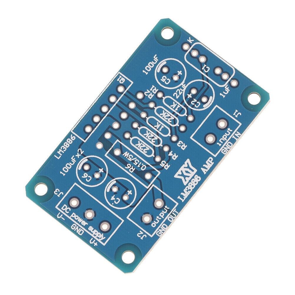 DC ±20-28V 68W LM3886TF HIFI power amplifier board PCB parallel barDEAU