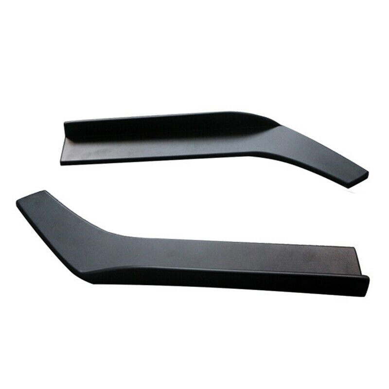 Pair 62cm Car Bumper Spoiler Anti-crash Rear Lip Angle Splitter Diffuser for BMW