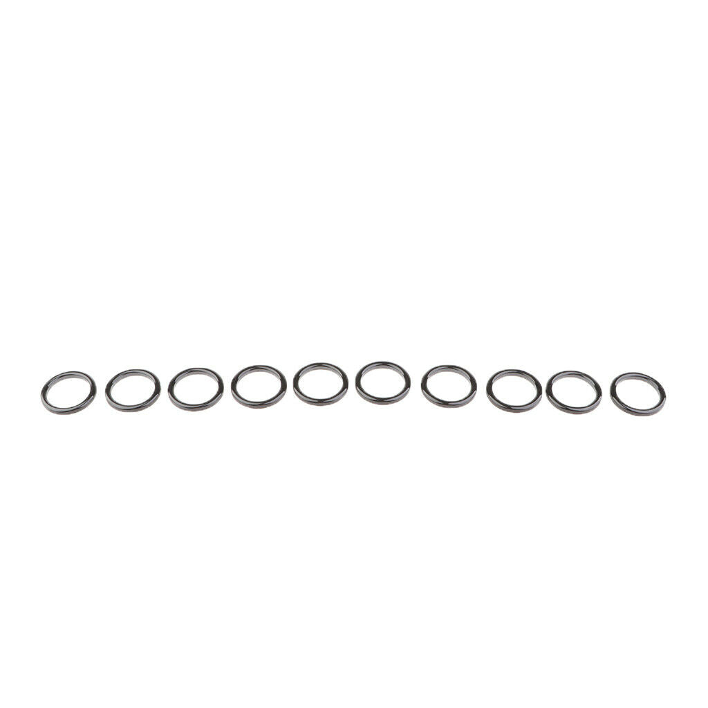 10PCS Fishing Rod Guide Tip Ring DIY   Pole Tips Ceramic Rings