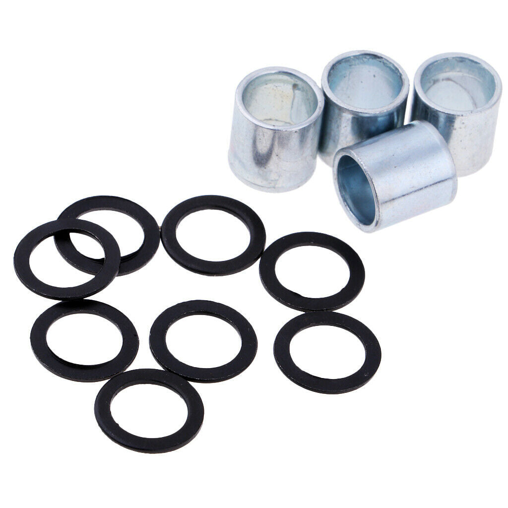 2X 8Pcs Titanium ABEC 11 Longboard Skates Bearings with Spaces Storage Box