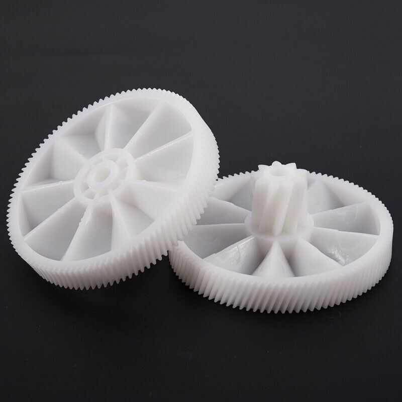 2Pcs Meat Grinder Spare Parts Plastic Mincer Gears Fit  Power Plus G1500 G1300S7