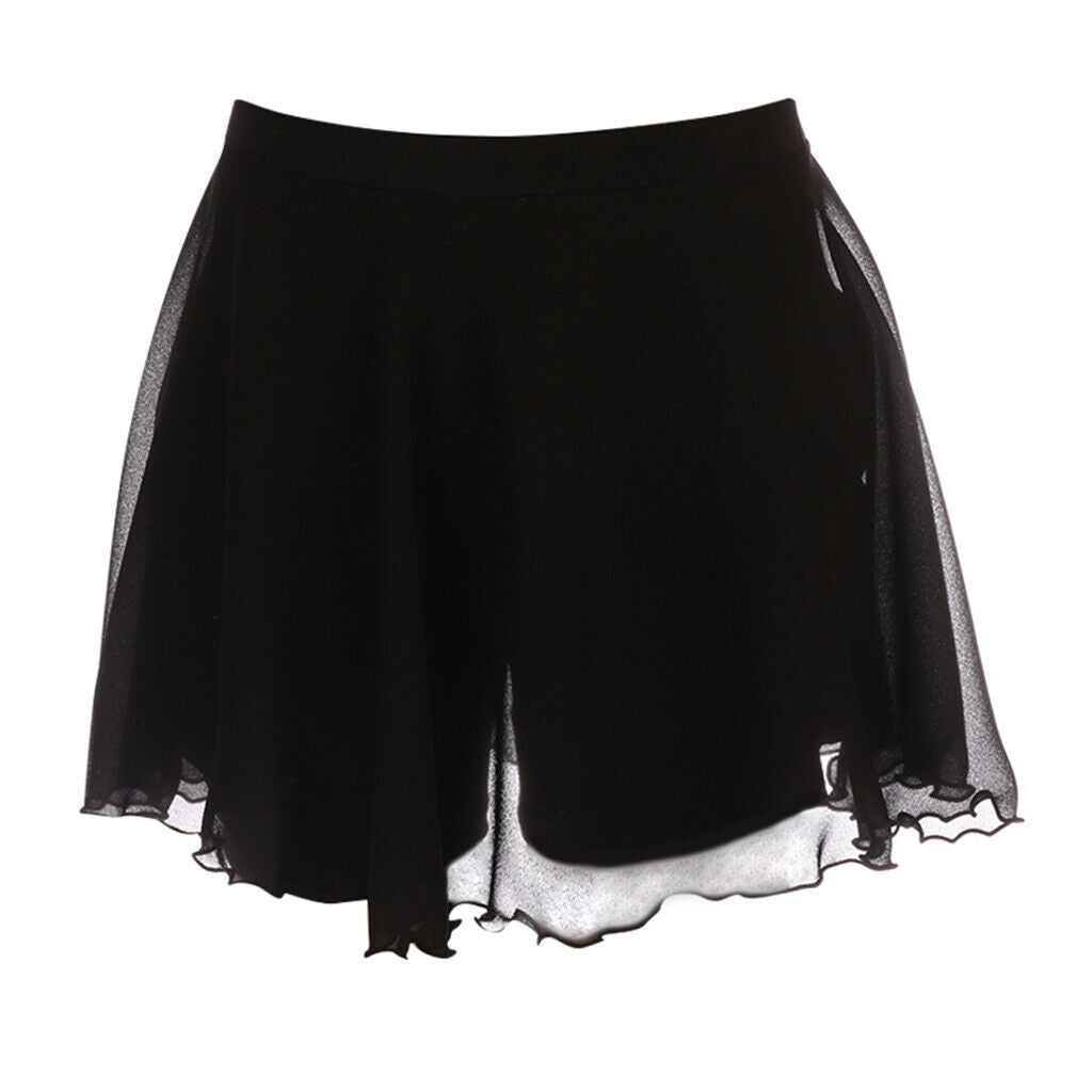 Skating Dress Roller Skating Skirt Shorts Double-Layer Short Pants XXS