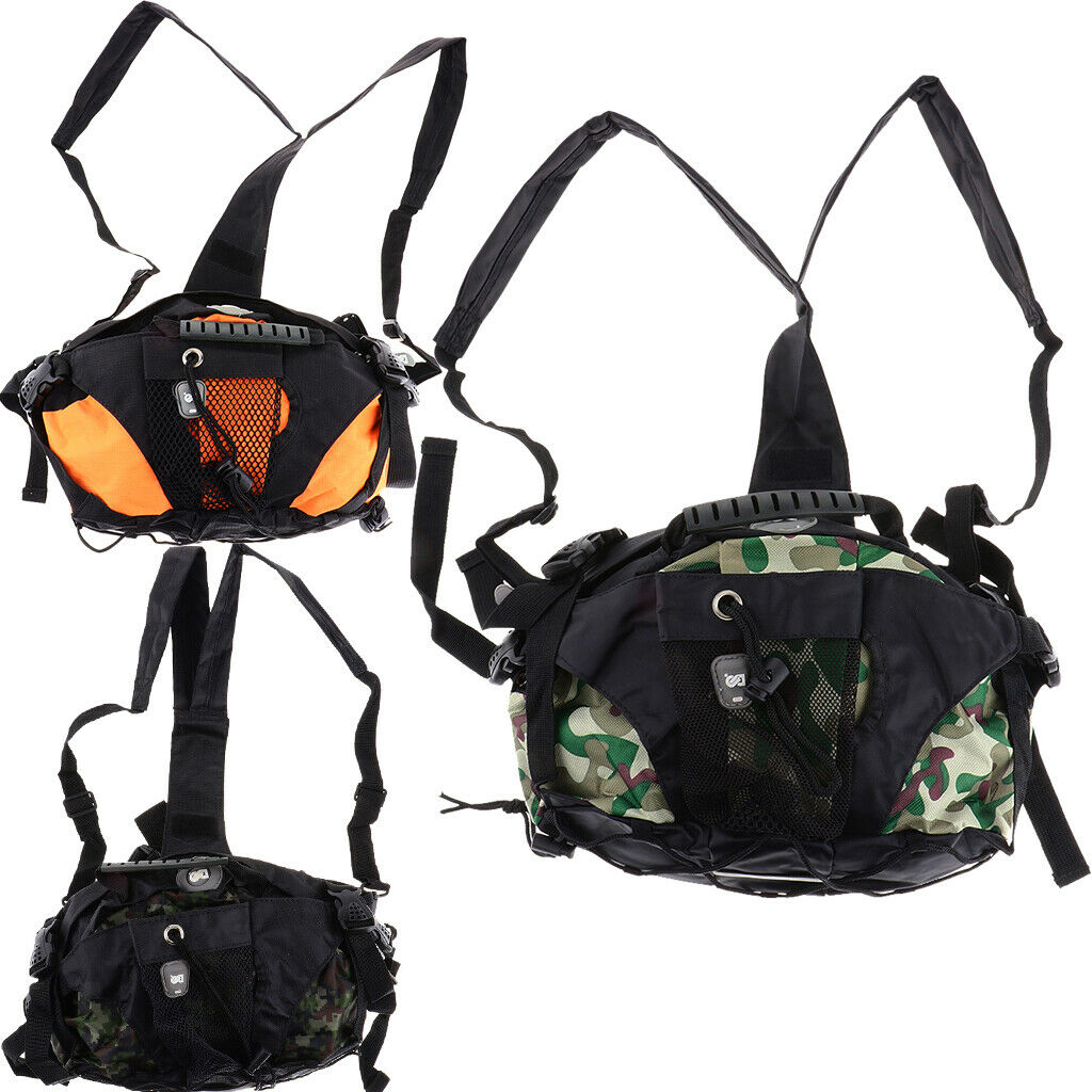 Adjustable Roller Skates Backpack Padded Shoulder Strap Pack Light Camouflage