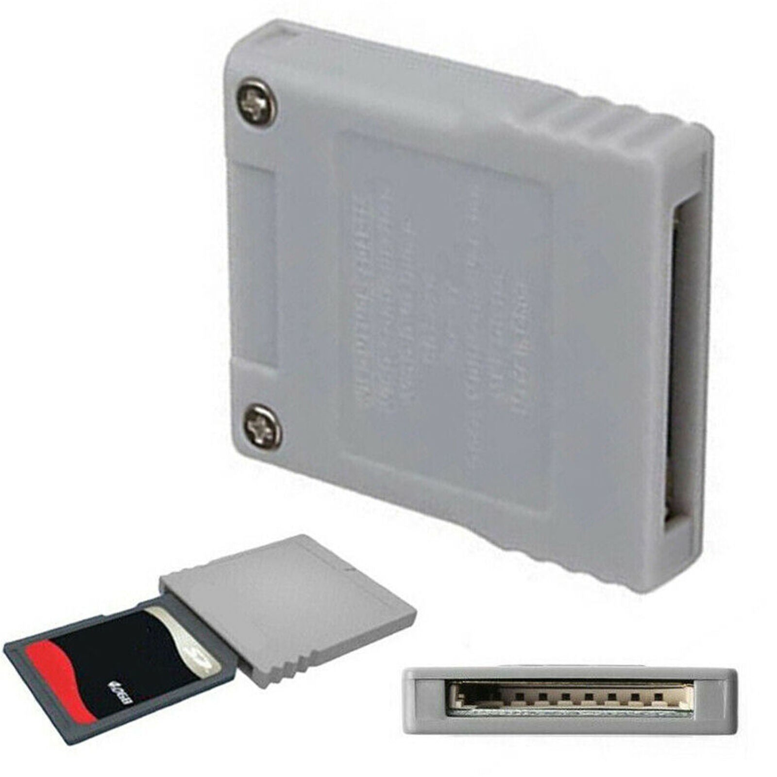 Key SD Flash Memory Card Reader Converter Adapter for Nintendo Wii NGC GameCube