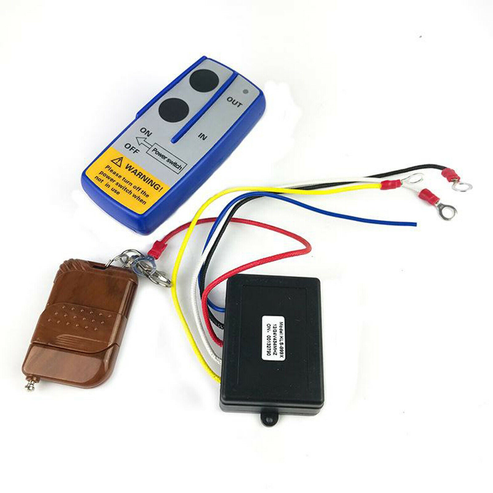 12V Electric Winch Wireless Remote Control Switch System for Truck ATV SUV